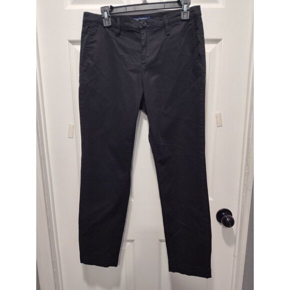 NAUTICA SIZE 6/28 Ankle-Length Tencel STRETCH Black Cropped Jeans-Pants - Picture 11 of 11